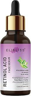 Elibliss Retinol Face Serum, Anti-Aging Cream, Reduces Fine Lines and Wrinkles, No Purging, For Younger-looking Skin