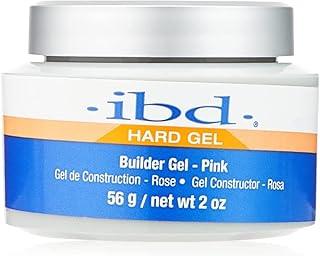 NAILSBAR Professional IBD HARD GEL,LED/UV BUILDER GEL - PINK 56g Builder Gel and Strengthener Gel for Hard, Strong Nails, Extensions and Growth