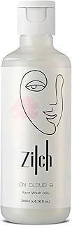 Zilch On Cloud 9 Face Wash Jelly with Aloe Vera & Rose Water - No Parabens, Sulphates, Silicones, 200 ml