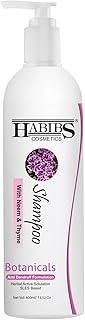 HABIBS COSMETICS Professional Anti-Dandruff Shampoo Reduction In Flaking, Itching, & Dry Scalp With Neem tulsi & Thyme Sulphate and Paraben Free 400 ML