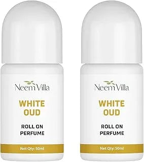 Undrarms White Oud Roll On Perfume, 50ml, Pack of 2