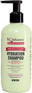 BIOSOLUTIONS Snail Mucin & Collagen Shampoo | Strengthens Hair, Reduces Breakage & Boosts Shine | Nourishing & Moisturizing Formula (Size - 300 ML)
