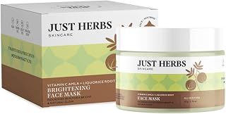 Ayurvedic Vitamin C Face Pack & Mask with Amla, Liquorice Root & Bentonite Clay for De-Tan