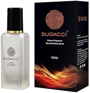 S SUGACCI Vivo Eau de Parfum - Perfumes for Men and Women - 50 ml - 10 x More Perfume than Deodorant - Unisex Scent - Body Spray