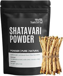 Sattvra Shatavari Powder 227 g | Pure & Natural Herbal Root Powders | Traditional Wellness Herb | No Preservatives | Finely Ground Shatavari Powder