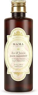 Kama Ayurveda Rose & Jasmine Hair Cleanser with Hibiscus, 200ml