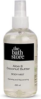 The Bath Store Aloe Coconut Body Mist for Women | Perfume for Women Long Lasting Perfume | Refreshing Body Spray Mist with Elegant Fragrance | Ideal for Everyday Wear | Travel Size Bottle - 200 Ml