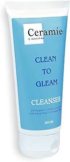 Ceramie Cleanser, 100 ml, with Vitamin C, Hyaluronic Acid, Ylang Ylang