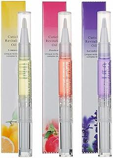 ZAUKY 3PCS Nail Cuticle Oil Pen Set Gel Nail Oil Care Treatment Manicure Repair Pen Kit - MULTICOLOR