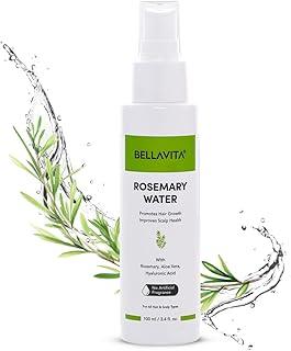 Bellavita Rosemary Water Spray For Hair Growth| Hair Spray for Regrowth | Adds Shine | Reduces Hairfall | Strengthens Hair | Suitable for All Hair Types|Hair Mist Spray | 100 ml