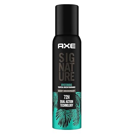 Axe Signature Mysterious No Gas Deodorant Bodyspray For Men 154 ml
