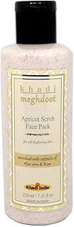KHADI MEGHDOOT Apricot Face Scrub with Extract of Aloevera and Rose (210 ml)