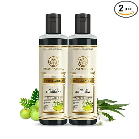 Khadi Natural Amla & Bhringraj Hair Shampoo | 420GMS