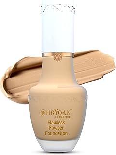 Shryoan Flawless Powder Foundation | Long Lasting, Silky Touch, Full Coverage, Natural Finish & Waterproof (30g)