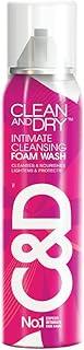 CLEAN & DRY | intimate Cleansing Foam wash | Cleanses & Nourishes | Anti-Bacterial and prevents infections | Restores pH Balanace| Naturally | No itching | No Burning | No white Discharge | Lightens & Protects| No 1 Expert intimate care range | 85g