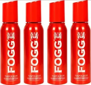 FOGG sdf NAPOLEON deo 120ml*4pc Deodorant Spray - For Men & Women (480 ml, Pack of 4)