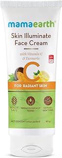 Mamaearth Skin Illuminate Face Cream, For Skin Brightening, With Vitamin C And Turmeric For Radiant Skin 80 G