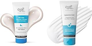 Chemist At Play Foot Cream for Cracked Heels & Diabetic Foot Lightweight | 50g + Gentle & Hydrating Face Cleanser For All Skin Types | For Men & Women | Vegan | 100 ml