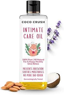 COCO CRUSH 100% Natural Intimate Care Oil for Women & Men with Tea Tree Oil | pH Balanced Hygiene Oil | Prevents Itching, Irritation & Bad Odor (200ml)