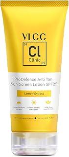 VLCC Clinic All Prodefence Anti Tan Sun Screen Lotion Spf 25-100Ml | With Spf 25 Uv Protection | Controls Tanning |Sun Protection | Hydration & Nourishment | Moisturization