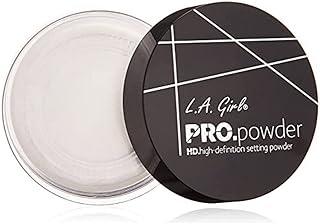 L.A.GIRL Pro Setting HD Face Powder, Translucent Loose Powder, Fine Lines Treatment, Wrinkle Free & Glowing Look, 5 gm Vegan & Cruelty-Free
