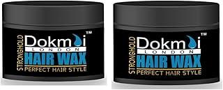 Dokmai LONDON Perfect Hair Style Wax | Long-Lasting Hold, Matte Finish | Adds Body & Control | 100g (Pack of 2)