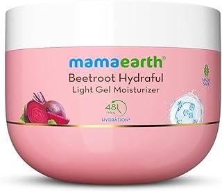 Mamaearth Beetroot Hydraful Light Gel Moisturizer with Beetroot & HA for Hydrated Pink Glow 200g| Long-lasting, Nonsticky Hydration| Oil-free, Lightweight, Quick-absorbing| Free from Harmful Chemicals