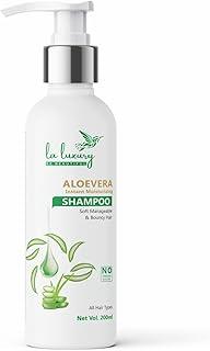 LA LUXURY Natural Aloe Vera Hair Shampoo 200ml | Natural Hair Cleanser for Healthy Hair | Boosts hair growth | Reduces Hairfall | Suitable for All Hair Types for women&men