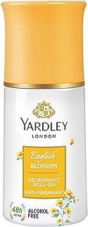 Yardley English Blossom Deodorant Roll- On for Women, 50 Milliliters