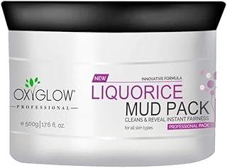 Oxyglow Herbals Liquorice Mud Pack, 500g Pack of 1