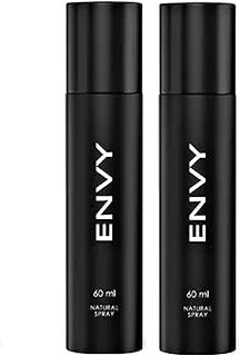 ENVY Natural Perfume For Men - 60ML, Pack of 2|Premium & Long Lasting Perfume| Eau de Parfum