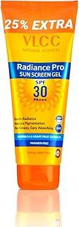 VLCC Radiance Pro SPF 30 PA+++ Sunscreen Gel - 100g + 25g | UVA and UVB Rays | Extra- Sun Protection, Boosts Radiance, Reduces Pigmentation | With Niacinamide, Mulberry, Saxifraga, Grapefruit.