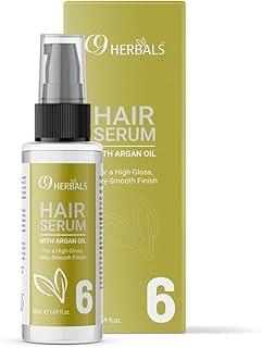C9 Herbals Hair Serum | Argan Oil | Sunflower Oil | For A High-Gloss Look | For Silky-Smooth Finish |