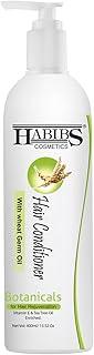 HABIBS COSMETICS Professinal Hair Conditioner Nourishing For Smooth & Straight Frizz-Free Hair, With Wheat Germ Oil Vitamin E & Tea Tree Oil Enriched (400Ml)