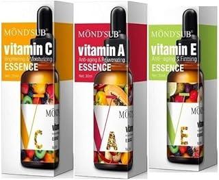 Mond'sub Vitamin C, Vitamin A & Vitamin E Face Serum for Hydration, Skin Repair, Anti-Aging & Anti wrinkle - 90ml