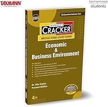Taxmann's CRACKER for Economic & Business Environment (Paper 3) – Featuring Topic-wise Questions | Memory-based Past Exams (incl. May 2025) for CSEET | New Syllabus | July/Nov. 2025 & Jan. 2026 Exams
