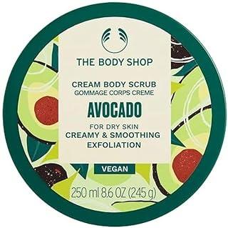 The Body Shop Avocado Body Scrub RICH BODY EXFOLIATOR SOFTEN & SMOOTH DRY SKIN VEGAN 250 ml