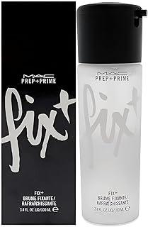 SANSH MACC Prep + Prime Fix Makeup Setting Spray – Lightweight Hydrating Mist for Long-lasting Makeup, Refreshes & Sets Face, 120ML, Suitable for All Skin Types (Prime, Medium)