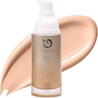 MATT LOOK High Coverage Waterproof Oil Free Matte Foundation (Off-white)