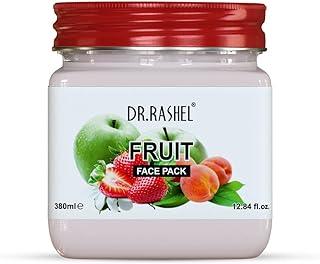 DR.RASHEL Fruit Face Pack for Glowing Skin, Oil Control, Acne, Pimples, Detan, Blemishes, Pigmentation & Brightening, Face Cleansing for Face & Body (380 Ml)