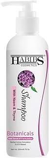HABIBS COSMETICS Professional Anti-Dandruff Shampoo Reduction In Flaking, Itching, & Dry Scalp With Neem Tulsi & Thyme Sulphate And Paraben Free 200 Ml, 1 Count