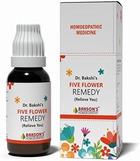 Dr. Bakshi's Bakson's Homoeopathy Five Flower Remedy(30ml Pack of 2)