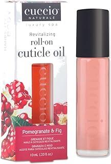 Cuccio Naturale Revitalizing Roll-On Cuticle Oil | Hydrating Oil to Repair Cuticles Overnight | Remedy For Damaged & Thin Nails - 10ML (POMEGRANATE & FIG)