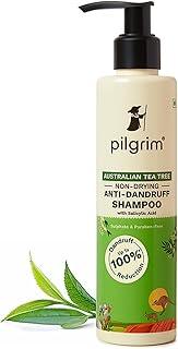 Pilgrim Australian Tea Tree Non-Drying Anti-Dandruff Shampoo 200 ml | Removes Dandruff from Source | Helps with Itching, Irritation | Strong & Smooth Hair | For Men & Women |
