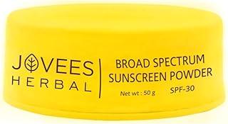 Jovees Herbal Broad Spectrum Sunscreen Powder With SPF 30 | Prevents Sunburns, Skin Damage & Uneven Skin Tone | Natural Mineral Based Ingredients 50gm