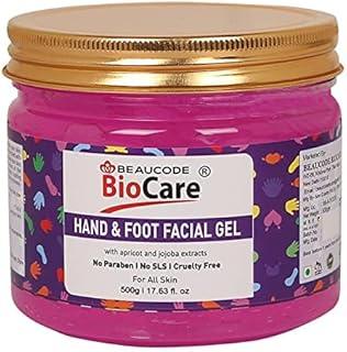 Beaucode BioCare Hand & Foot Gel 500Gm With (Pack of 1) For Women & Men For All Skin Types No Paraben||No SLS|| No Sulphate & Cruelty Free