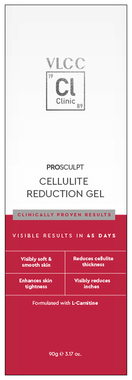 VLCC Clinic Prosculpt Cellulite Reduction Gel pump bottle of 90 gm gel