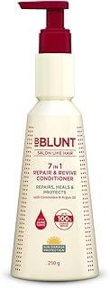 BBLUNT 7 in 1 Repair & Revive Conditioner for Upto 100% Damage Repair - 250 g | Addresses 7 Signs of Hair Damage | Enriched with Ceramides & Argan Oil