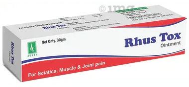 Adven Rhus Tox Ointment tube of 30 gm ointment