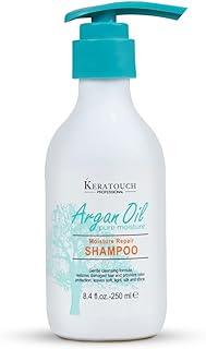 KERATOUCH Argan Oil Shampoo for Dry & Frizz-Free Hair – No Sulphates (250ml) | Smoothing & Frizz Control for All Types Of Hair